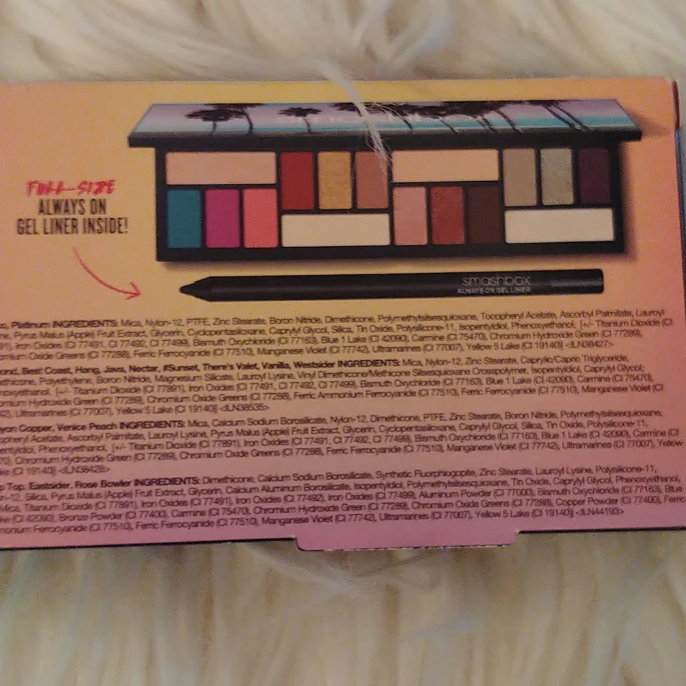 💝FIRM! NWT SMASHBOX L.A. COVER SHOT EYESHADOW PALETTE (DISCONTINUED)